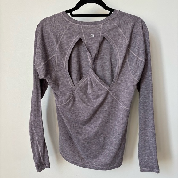 Lululemon Stop Drop and Squat Long Sleeve Top Size 6 - Picture 8 of 9